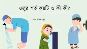 ওজুর শর্ত
