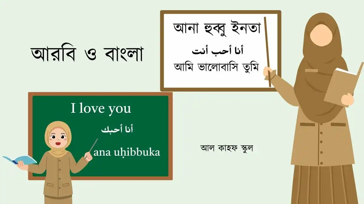 আনা হুব্বু ইনতা অর্থ কি I love you এর আরবি কি