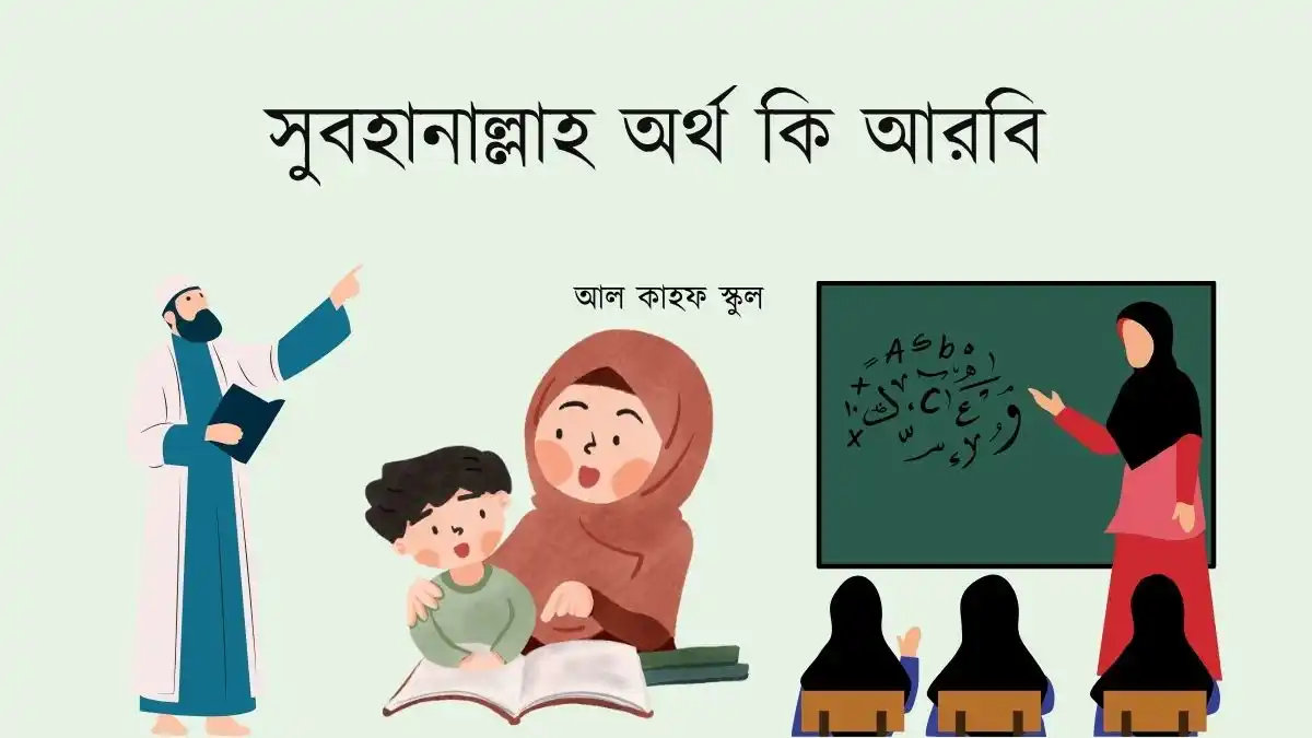 সুবহানাল্লাহ অর্থ কি আরবি