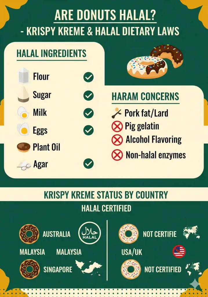 Are Donuts Halal a chart