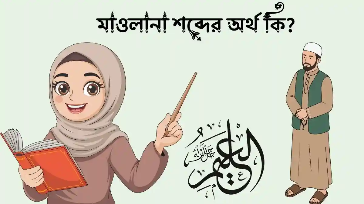 মাওলানা শব্দের অর্থ কি